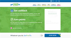Desktop Screenshot of getpaidto.com